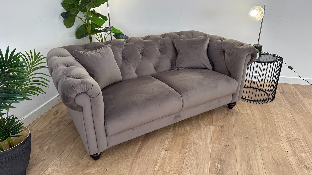 Balmoral Ltd Edition 2 Seater Sofa - Matt Velvet Mole