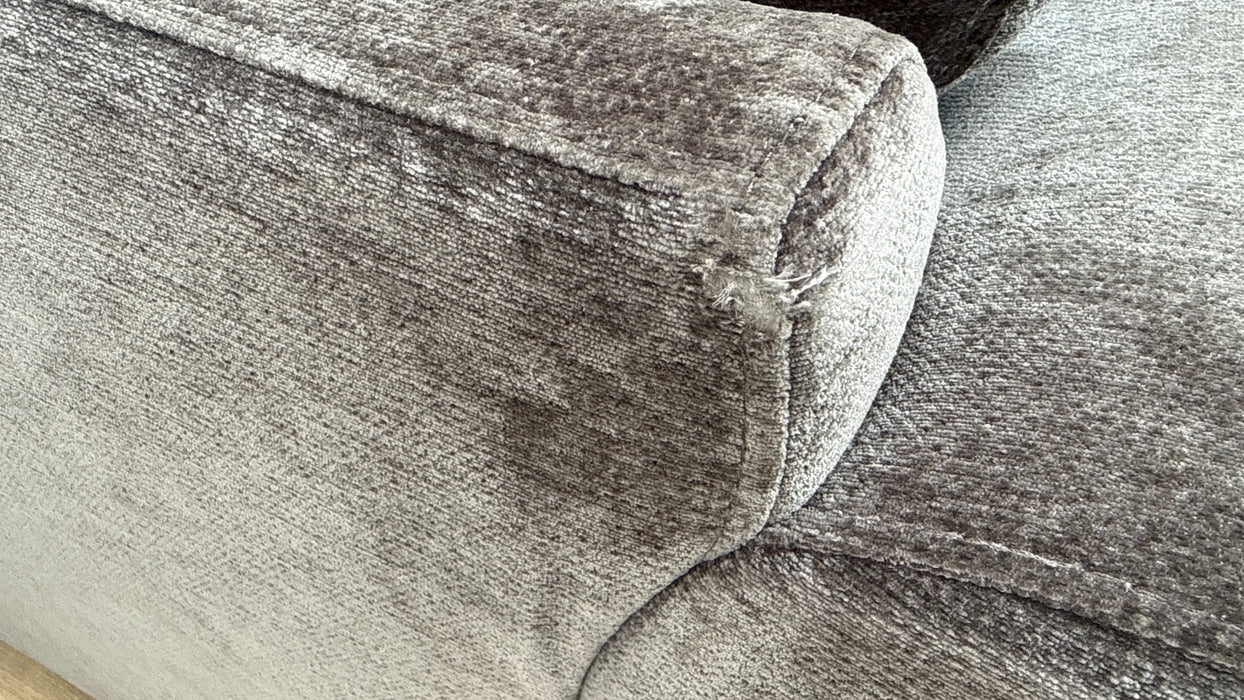 Sofology Rowen 2.5 Seater in  Luxury Deep-Pile Chenille Mole All Over