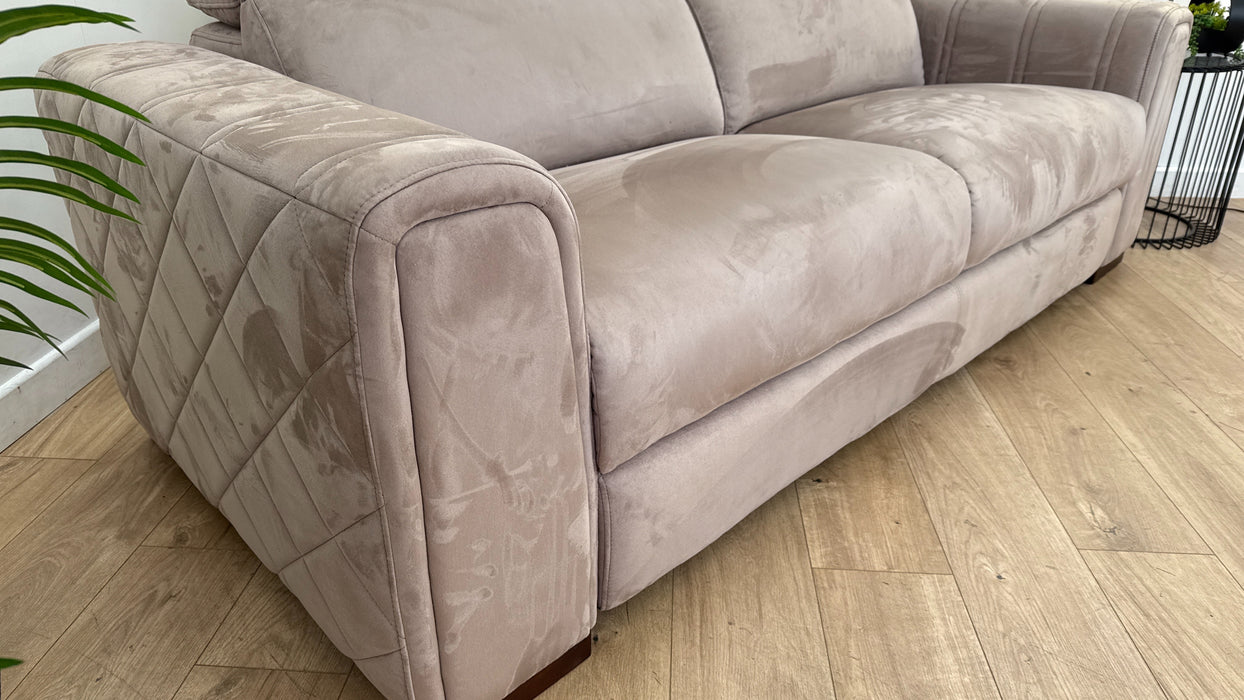 Sofology The Mason 3 Seater Fabric Sofa in Lifestyle Plush Nutmeg