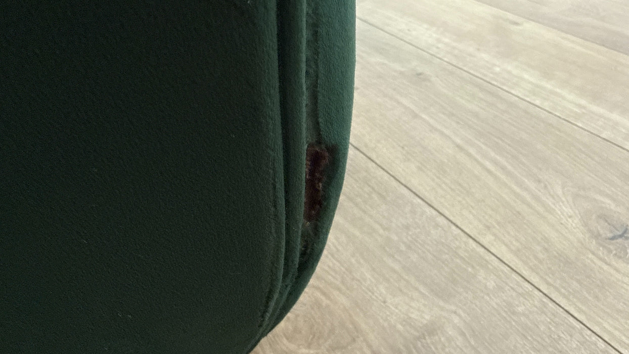 Sofology Islington Fabric 3 Seater Hypnos Deluxe Sofa Bed in Sleek Green