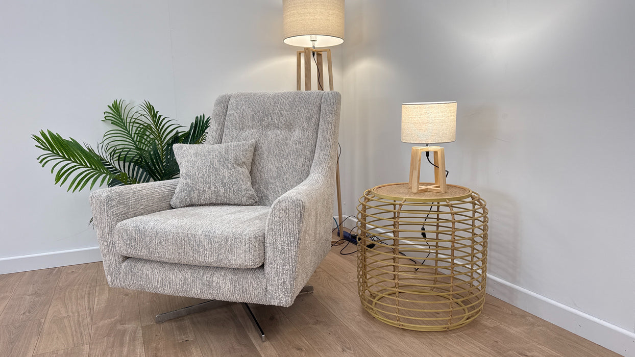 Strato Chair - Swivel Chair - Boucle Natural