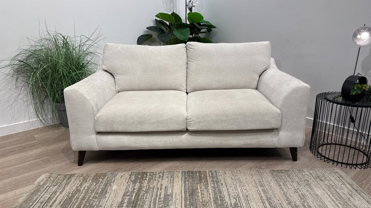 Sofology Mayfair Fabric 2 Seater in Linen Look Chenille Mist