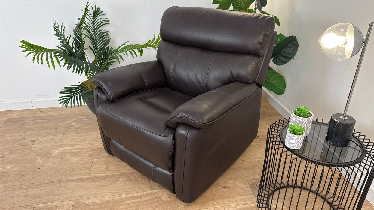 Pryme Leather Power Recliner