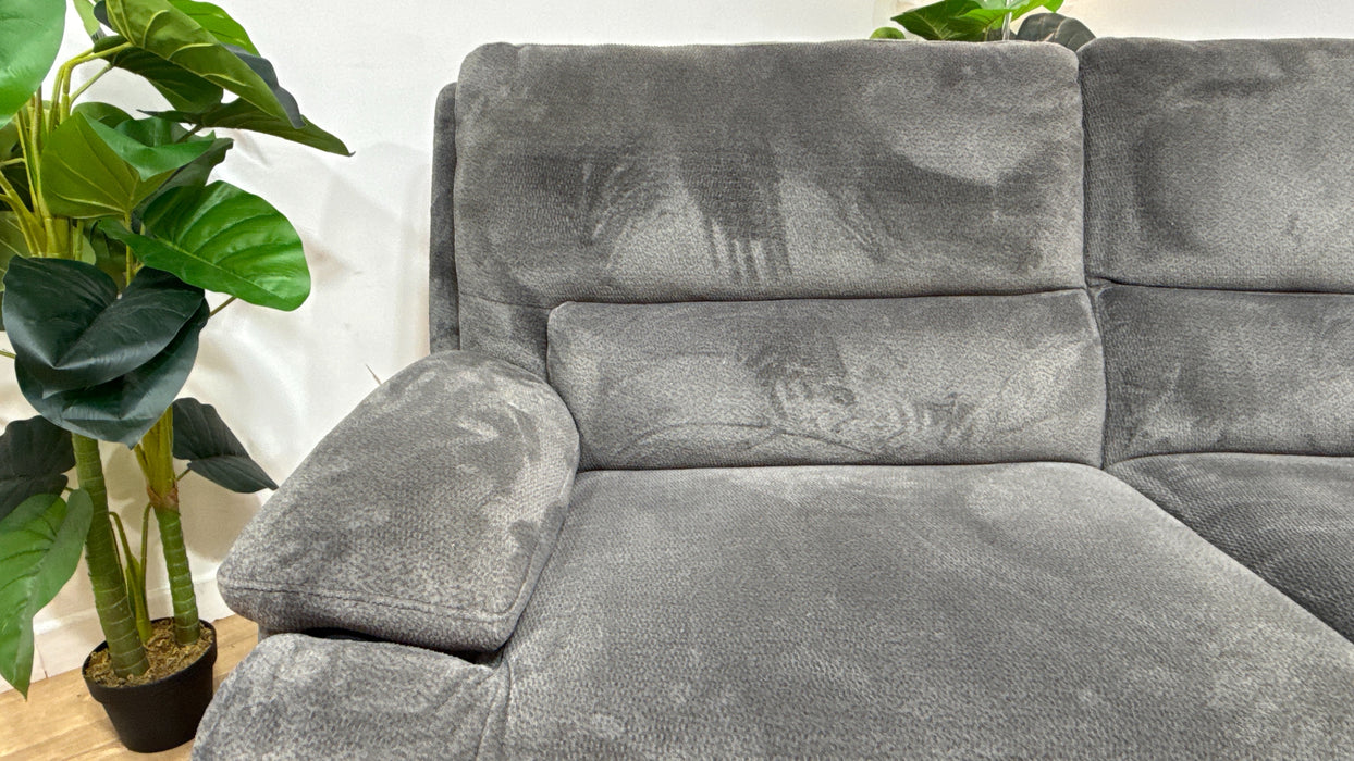 DFS Mallow 3 Seater Power Recliner in Grey
