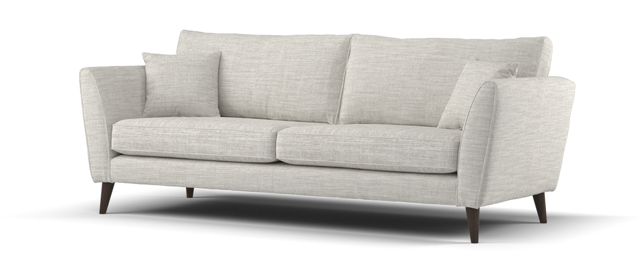 Sofology Keswick Fabric 4 Seater in Capital Ecru