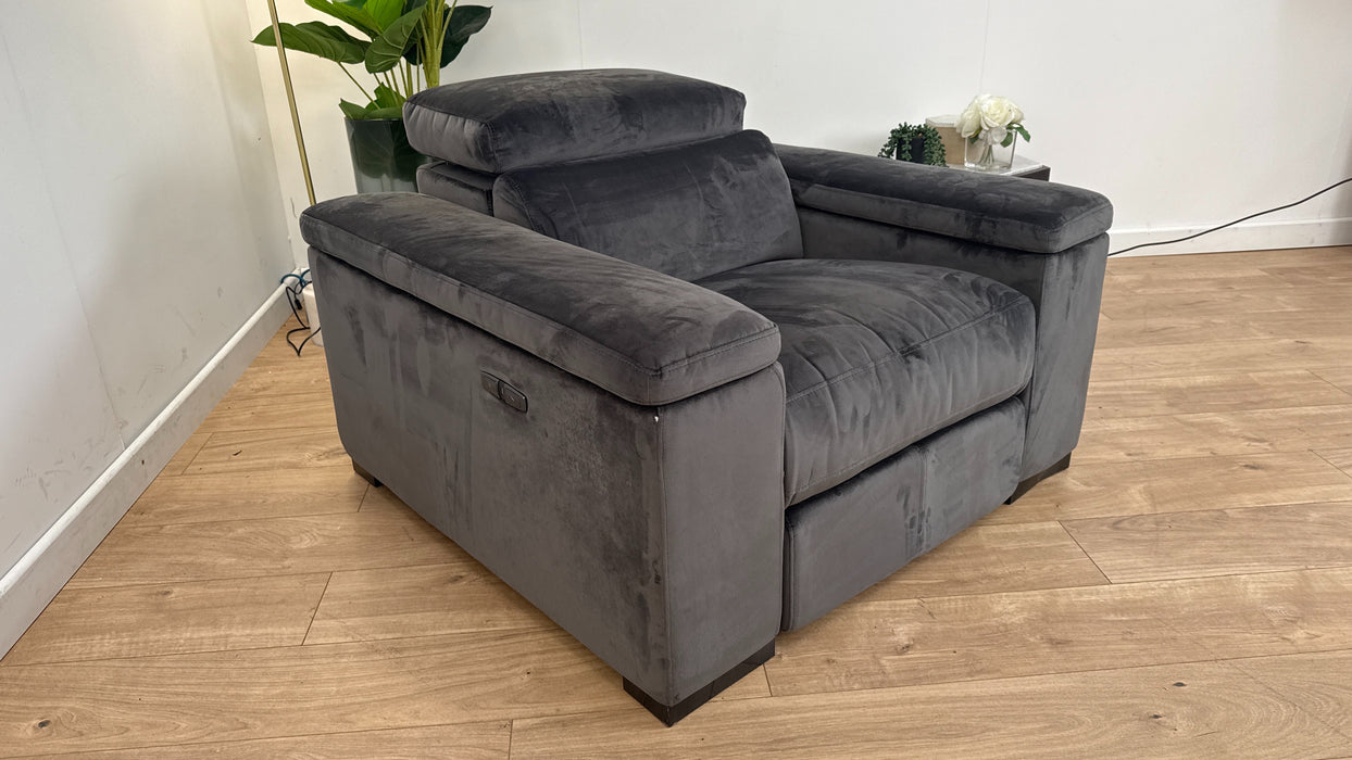 DFS Hike Recliner Chair in Charcoal