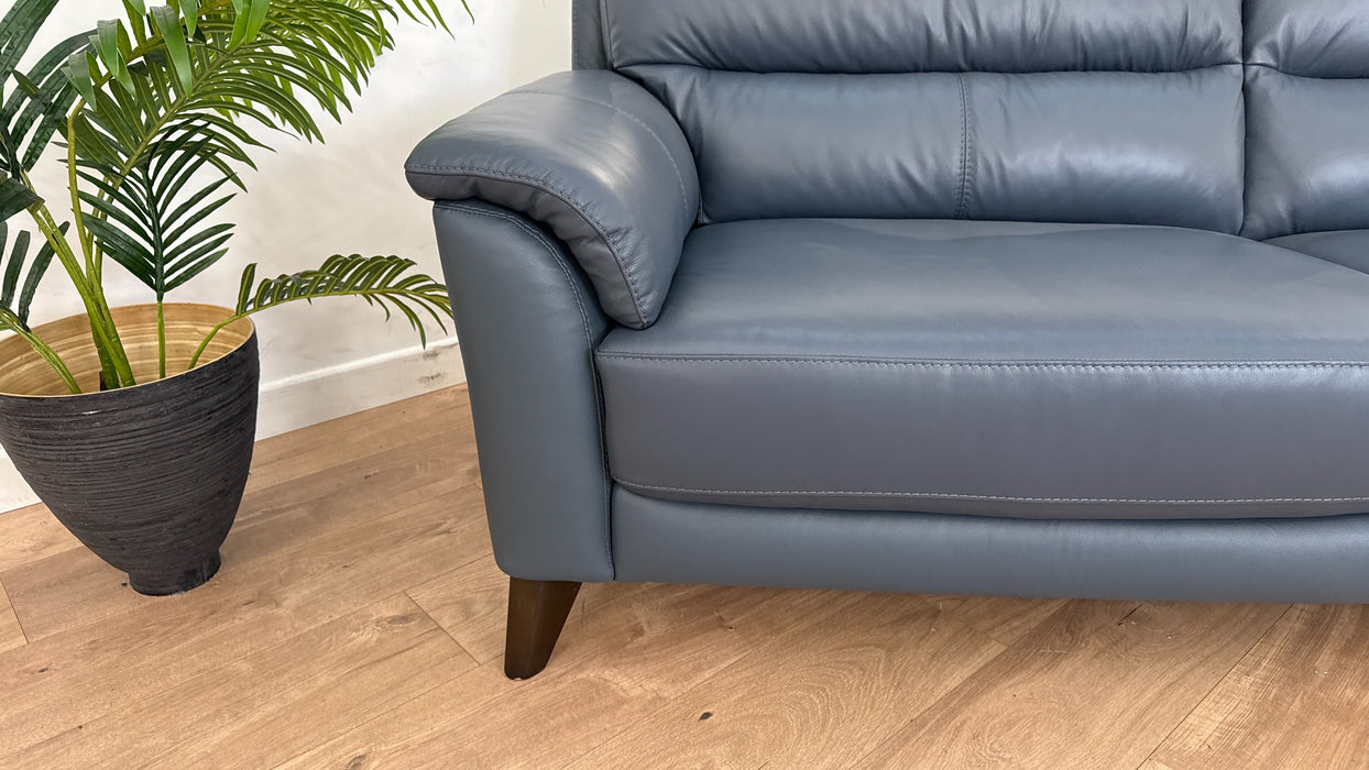 Chilton 3 Seater Leather Sofa