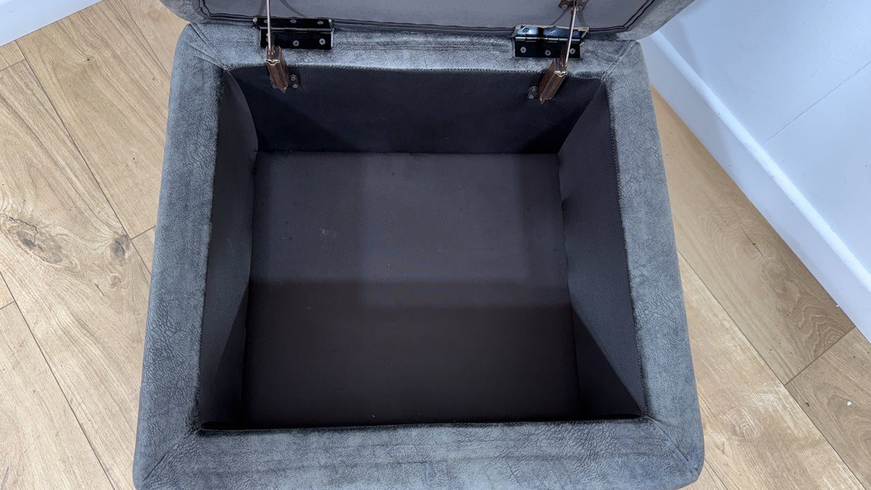 DFS Trek Storage Footstool in Grey