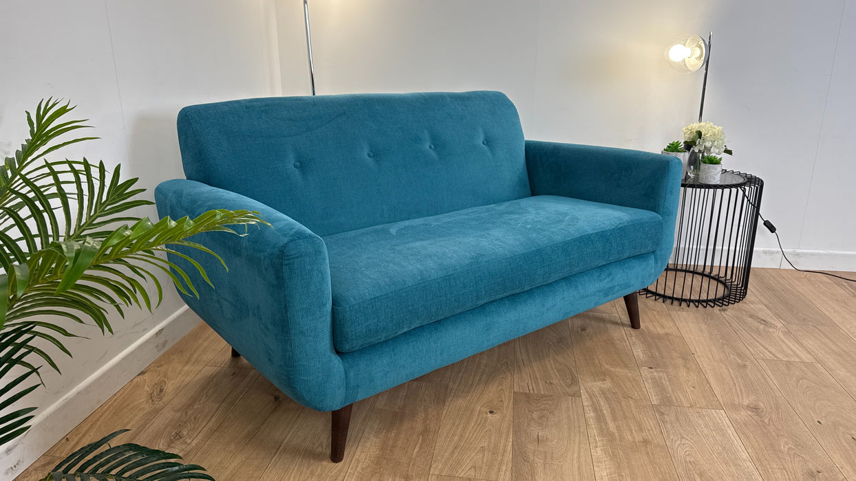 Sofia 2 Seater Fabric - Teal