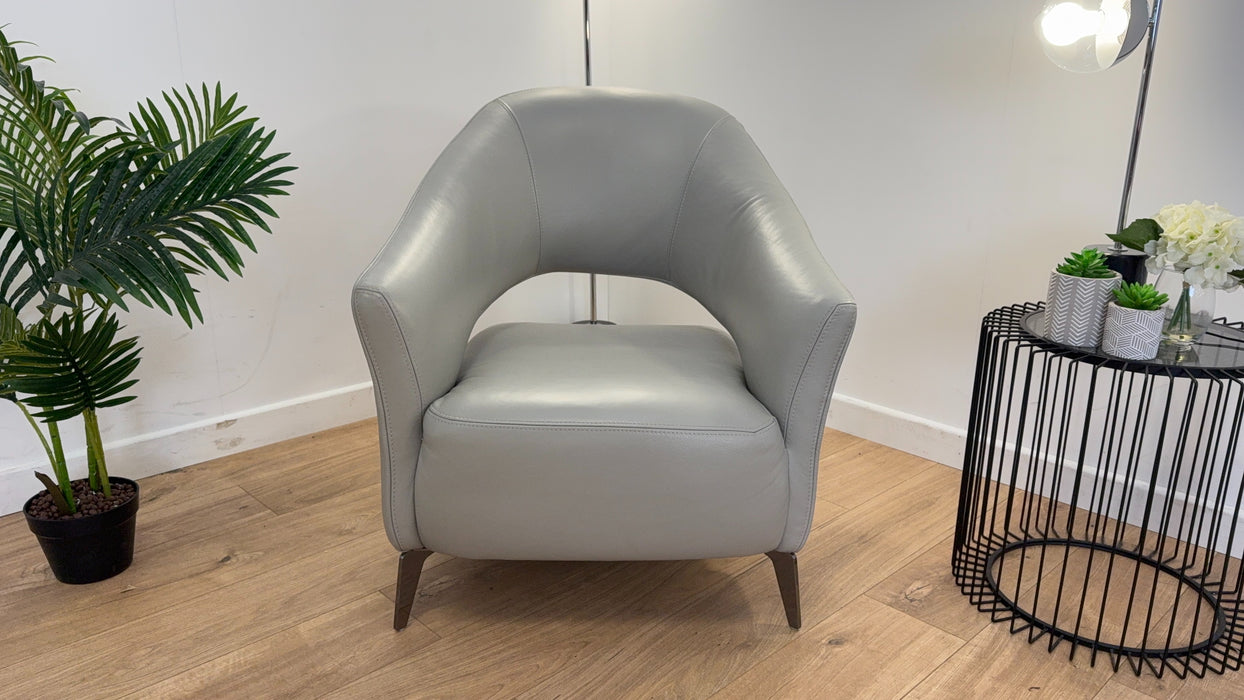 Raya Accent Chair - leather