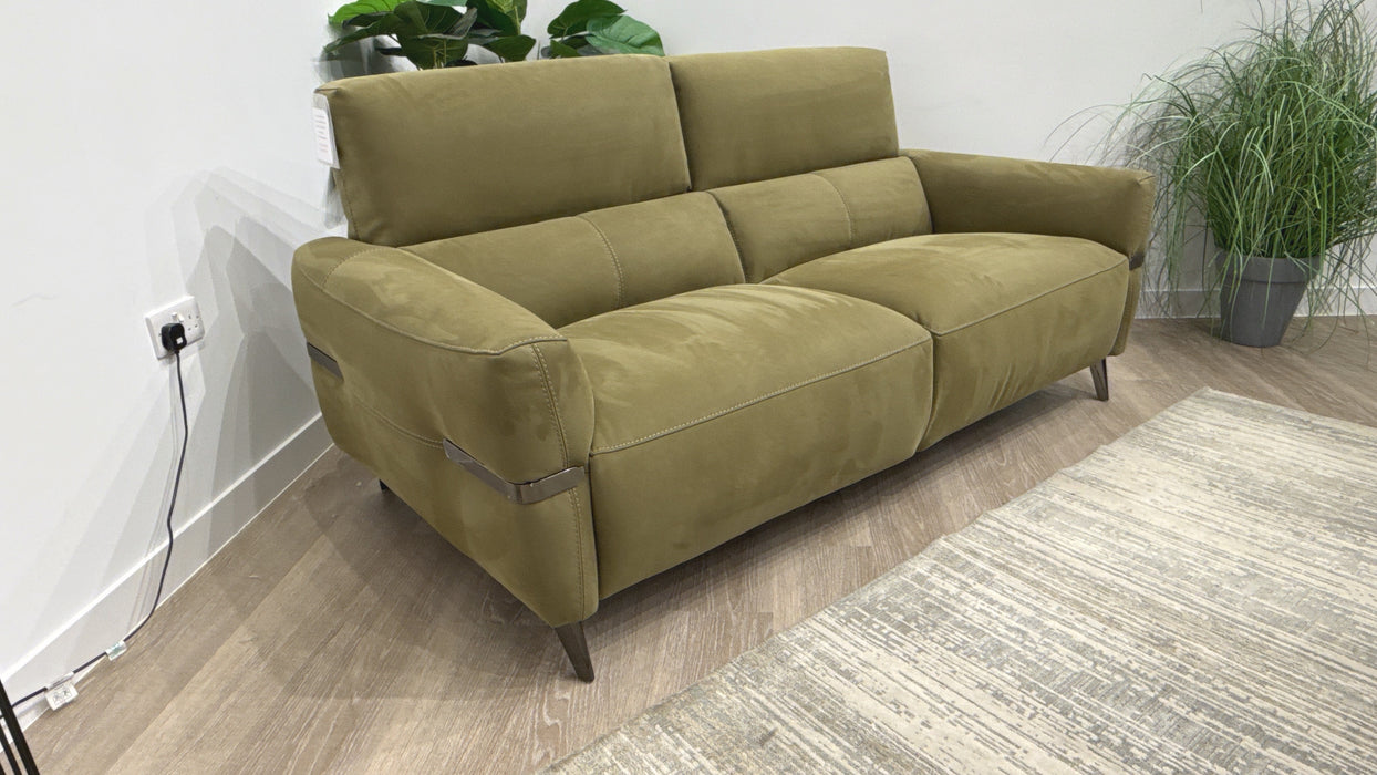 Sofology Arlington Fabric 3 Seater in Lifestyle Nubuck Feel Olive