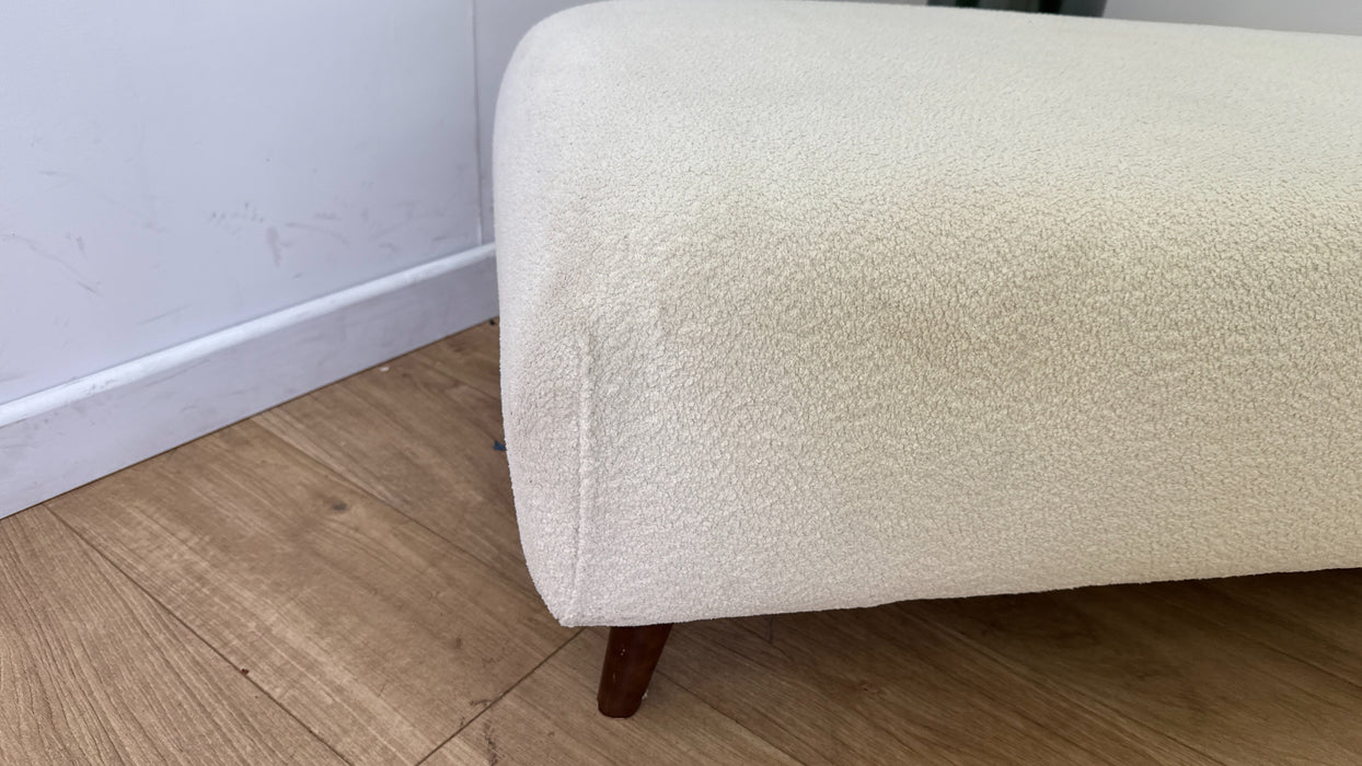 DFS Amaya Large Bench Footstool in Ecru