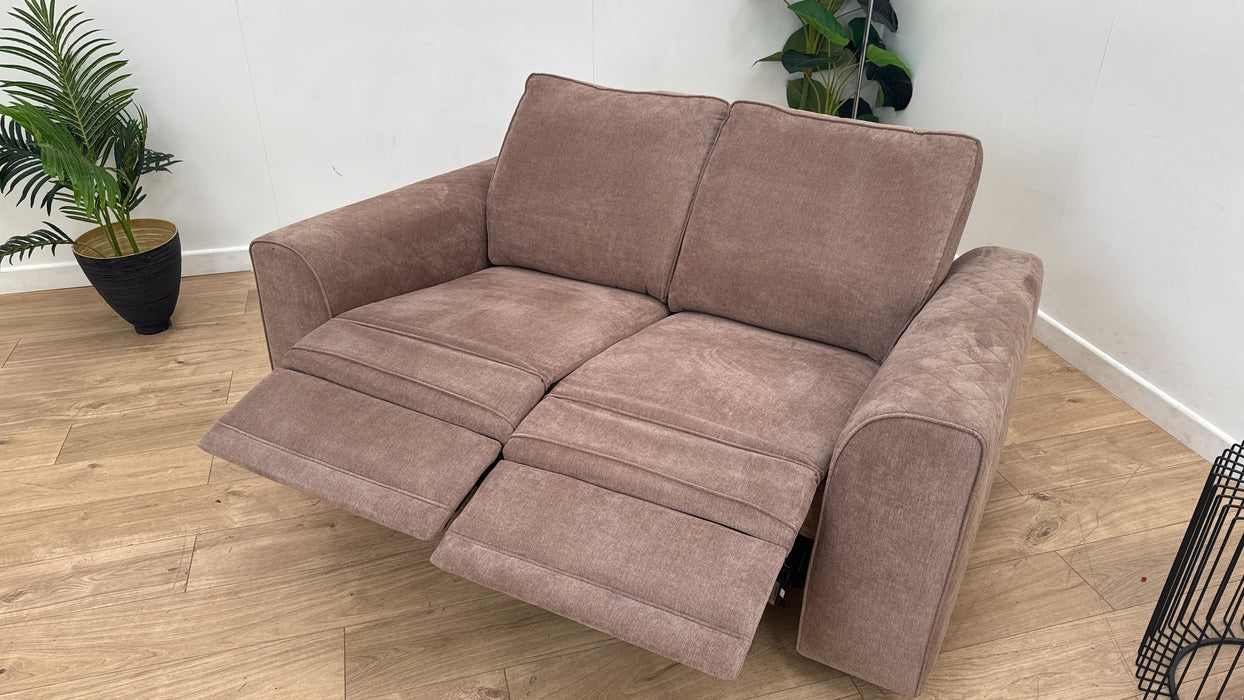 DFS Orka Recliner 2 Seater in Mocha