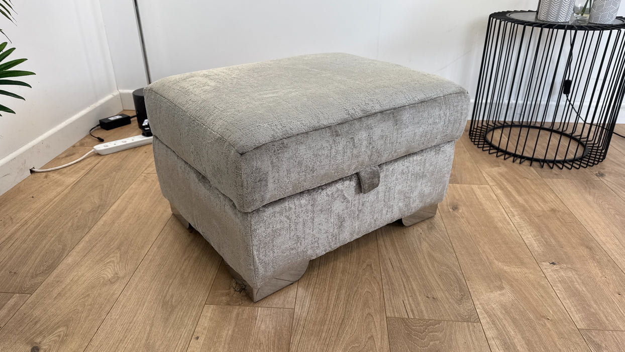 Majestica - Fabric Footstool  -