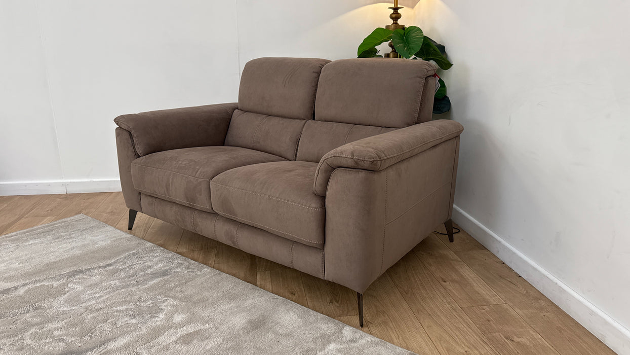 Sofology Illinois Fabric 2 Seater in Lifestyle Textured Cappuccino
