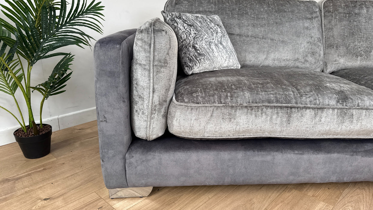 Vivien 4 Seater  - Fabric  Sofa