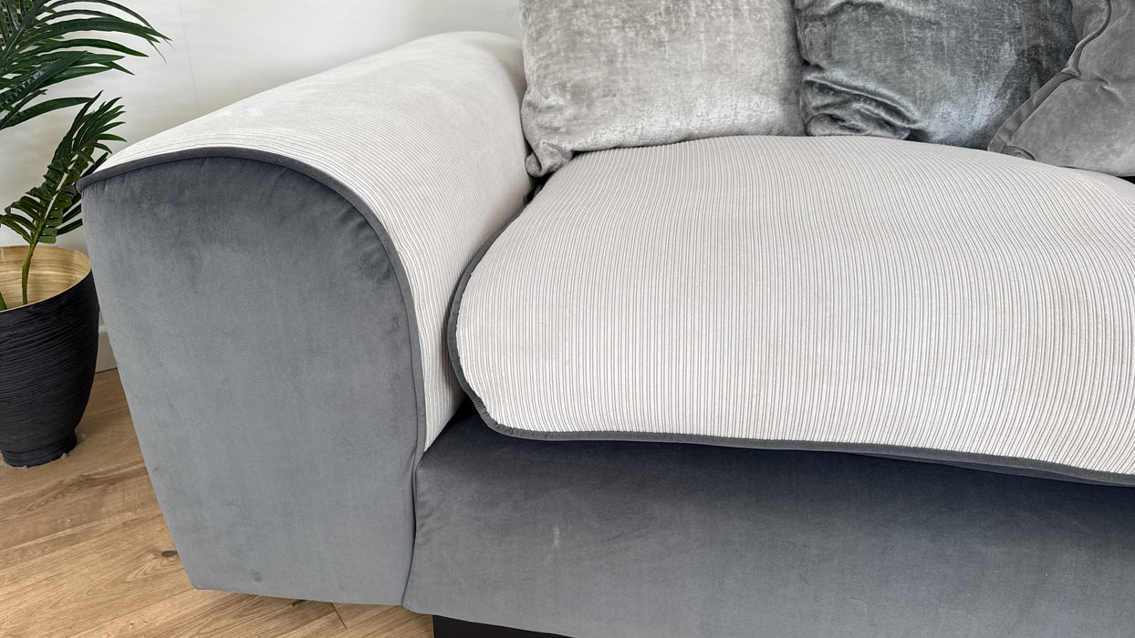 Squish 4 Seater Fabric Sofa