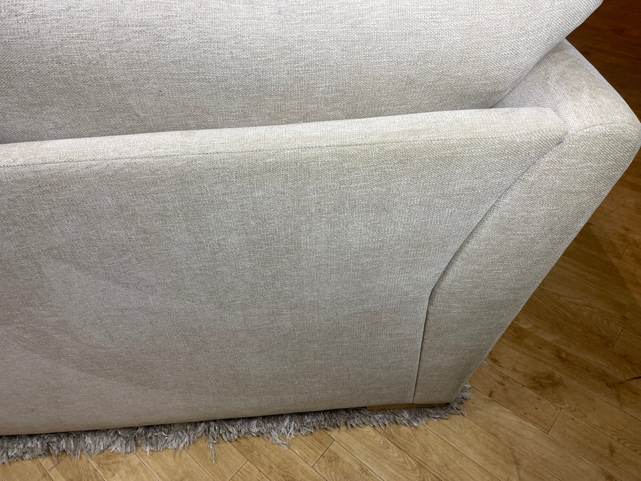 Calista Fabric 2 Seater - Linen look Chenille Natural (WA2)