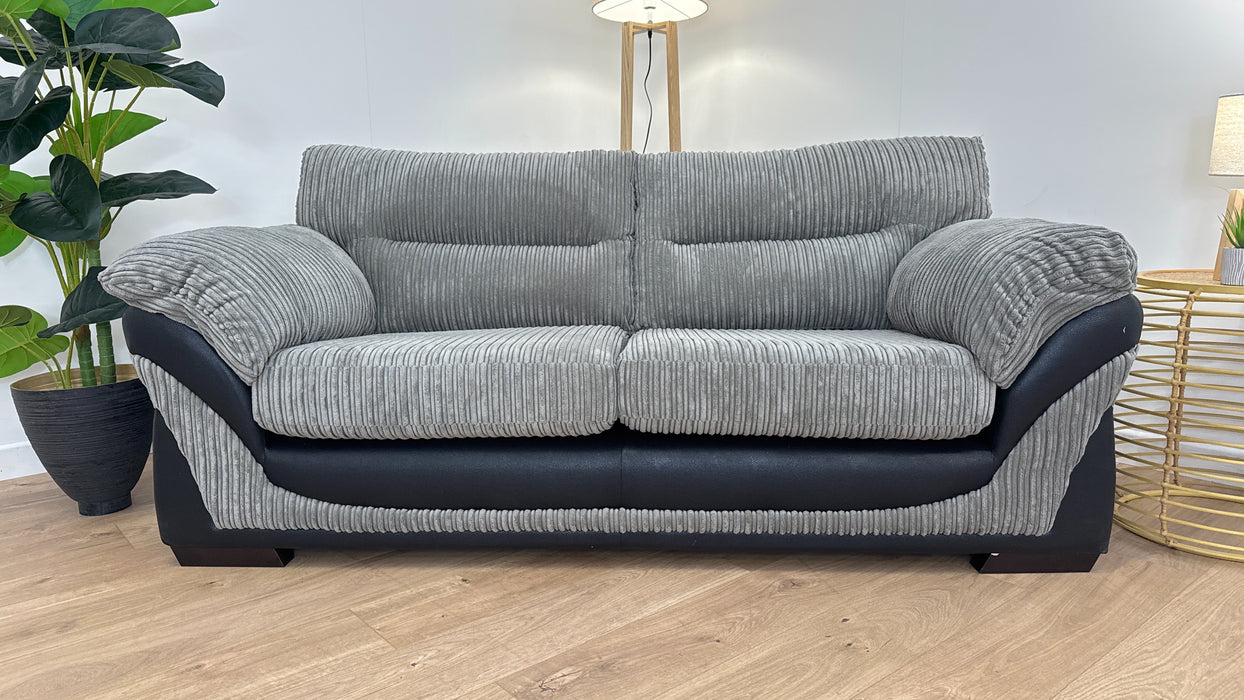 Zana 3 Seater Fabric Sofa