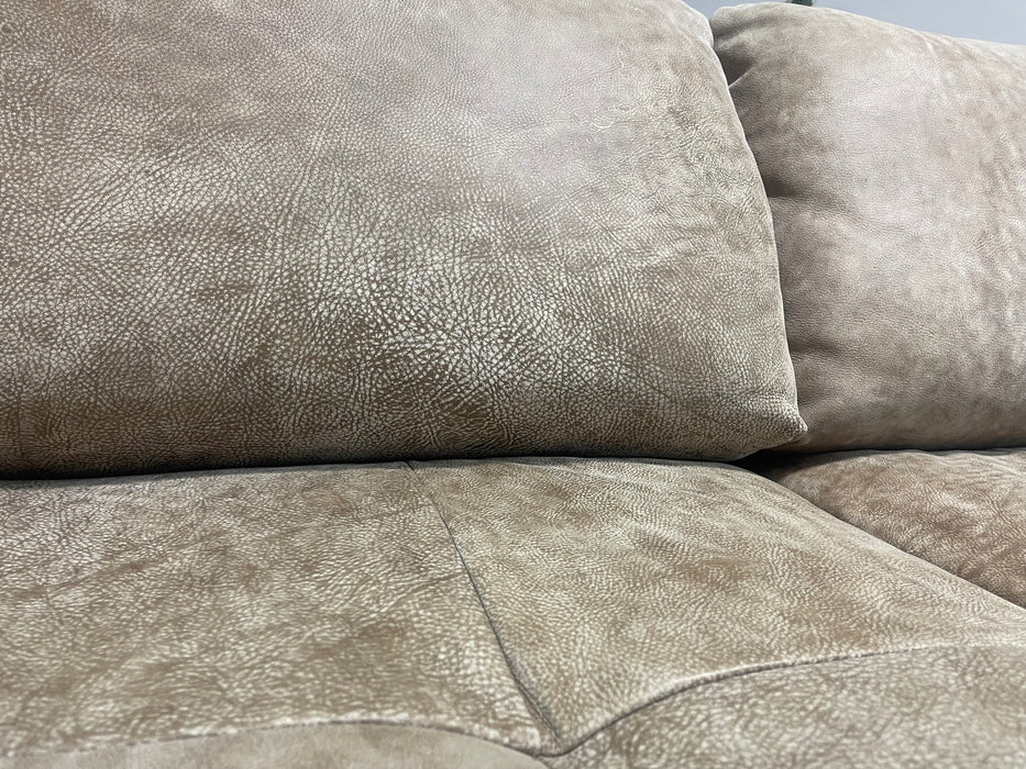 Huntsman 3 Seater Sofa Utah Blonde Leather (WA2)