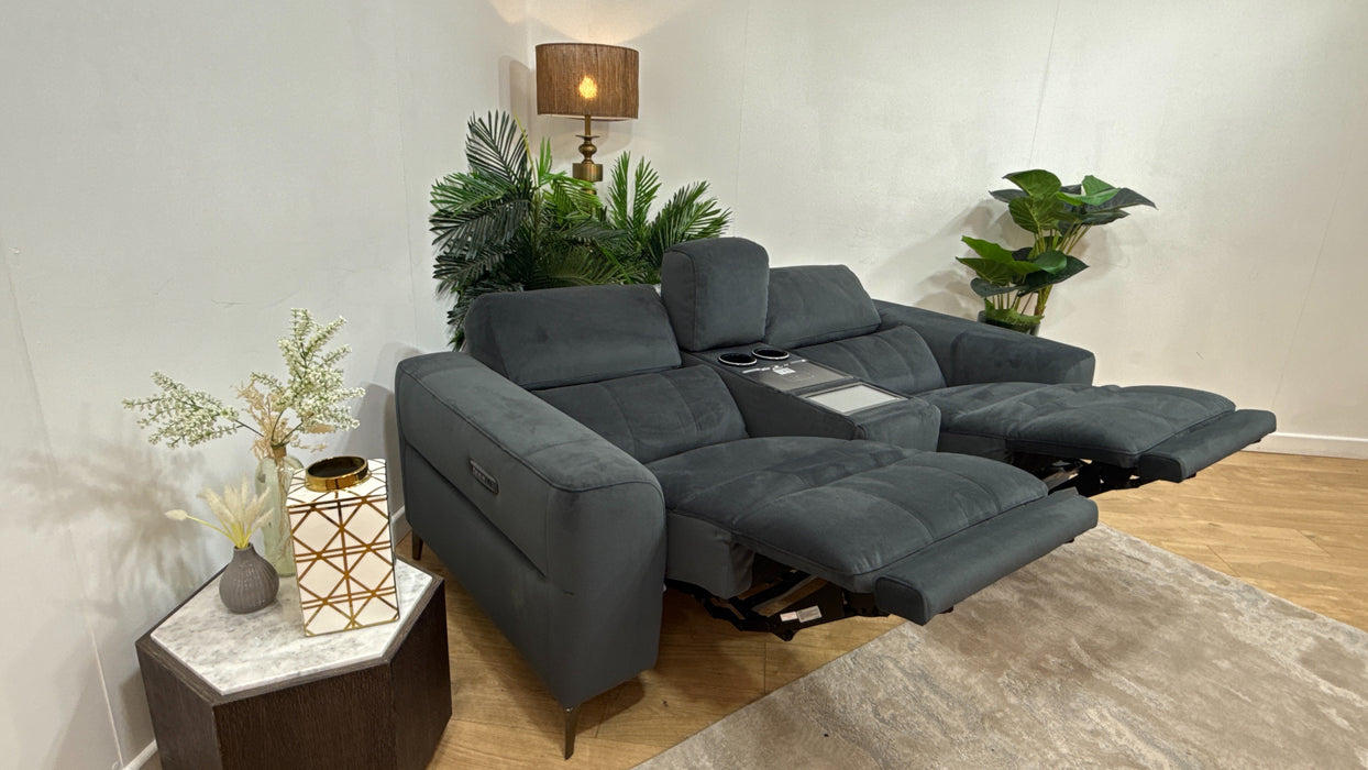 DFS Visionary Large 2 Seater Power Plus Recliner/ Headrest/ Heated Seats