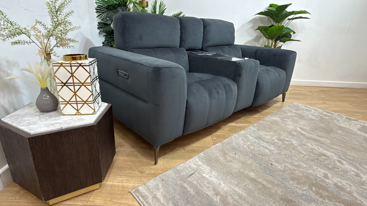 DFS Visionary Large 2 Seater Power Plus Recliner/ Headrest/ Heated Seats