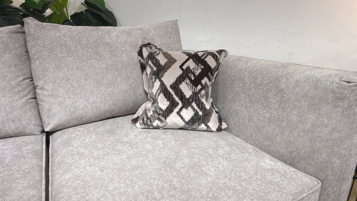 Sofology Fabric Titan 2 Seater Sofa in Marina Stone Mix