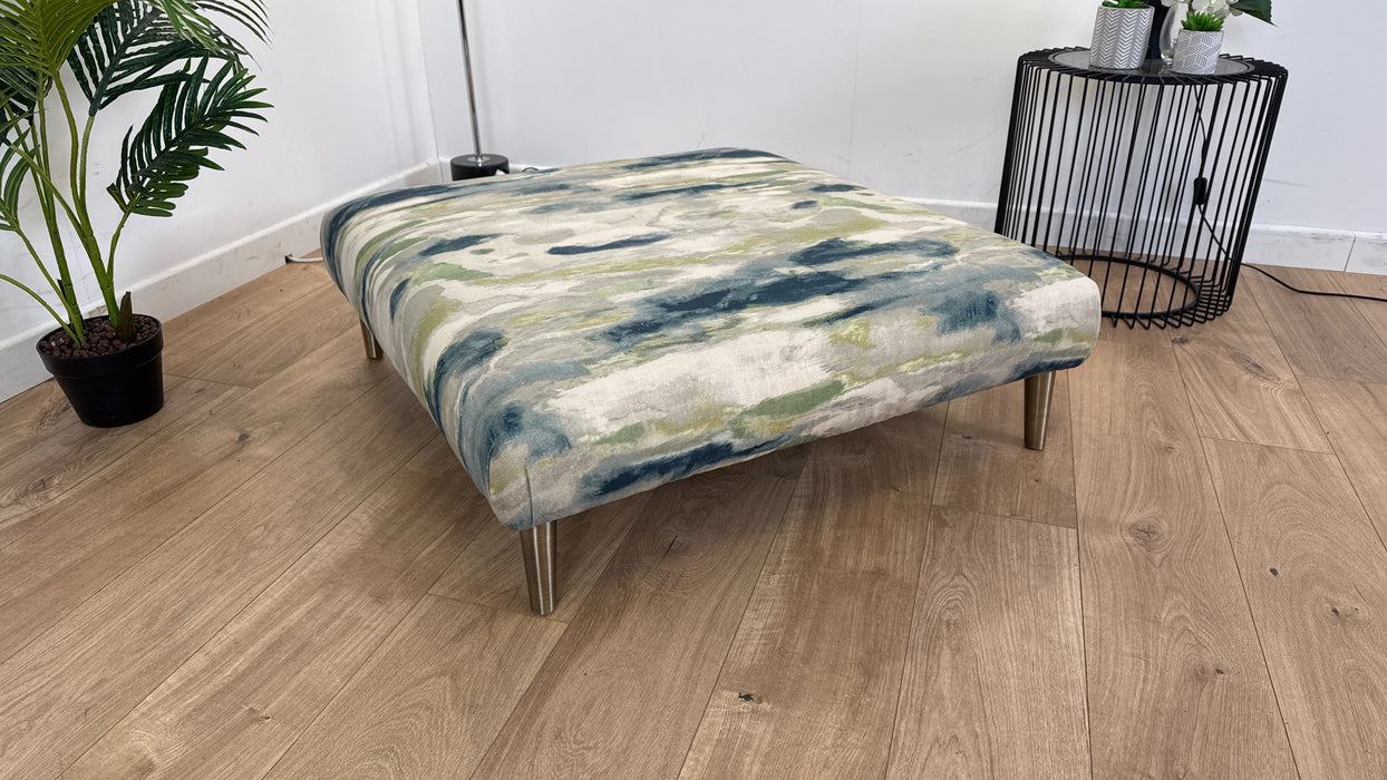 Essence - Fabric Footstool  - Teall All Over