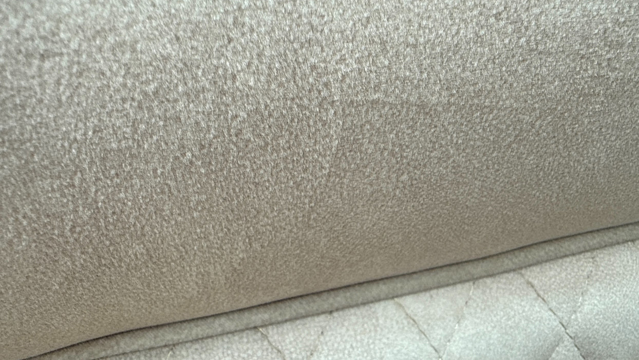Sofology Ezra Fabric 3 Corner 3 Power Recliner/Headrest Heated Seats in Lifestyle Flecked Ivory