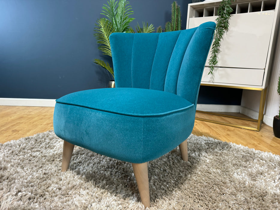 Finchley Fabric Accent Chair - Nordic Teal (WA2)