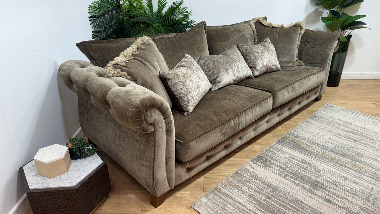 Sofology Grosvenor Grande 4 Seater in Garda Bark Mix