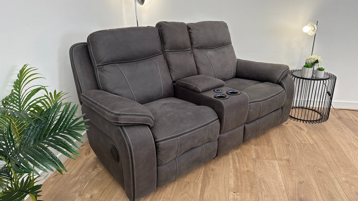 Vinson 2 Seater Sofa -  Fabric Smart Pwr Rec   -