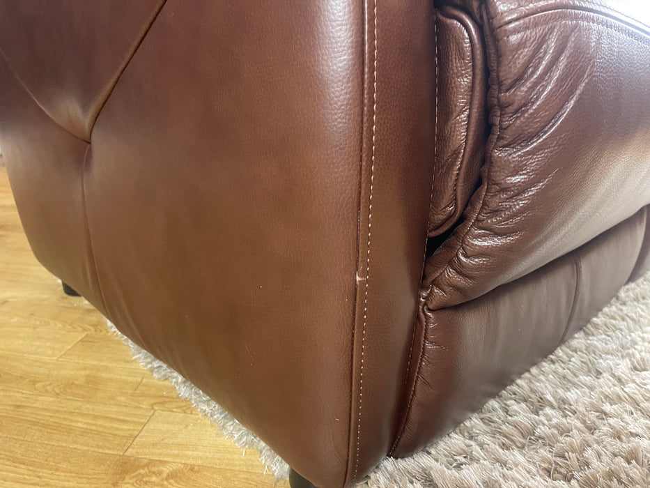 Albion Leather 3 Seater Trusty Sheen Chocolate (WA2)