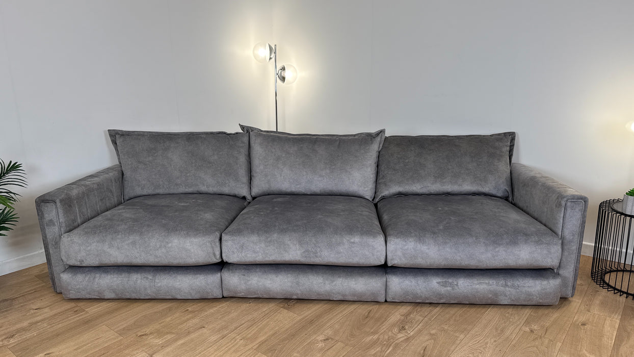 Indulgence - 4 Seater Fabric Sofa