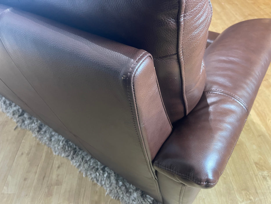 Albion Leather 3 Seater Trusty Sheen Chocolate (WA2)