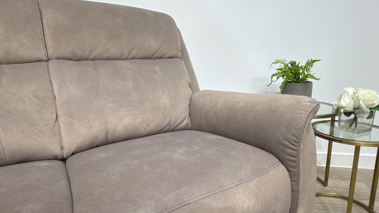 Sofology Bradie Fabric 2 Seater in Lifestyle Flecked Nutmeg
