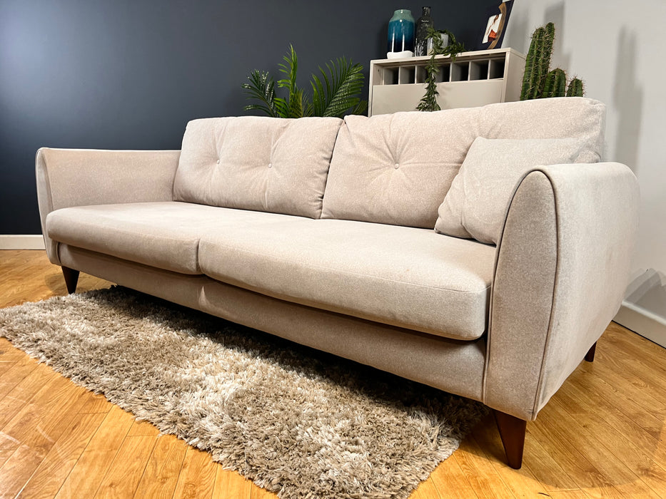 4 seater hot sale fabric sofa