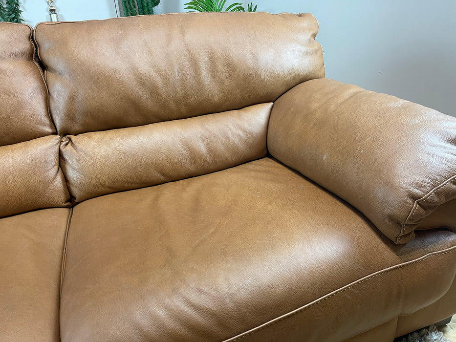 Santino 2 Seater Apollo Tan Leather (WA2)