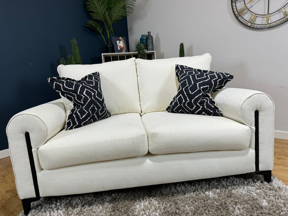 Porter Fabric 2 Seater - Blakely Ivory (WA2)