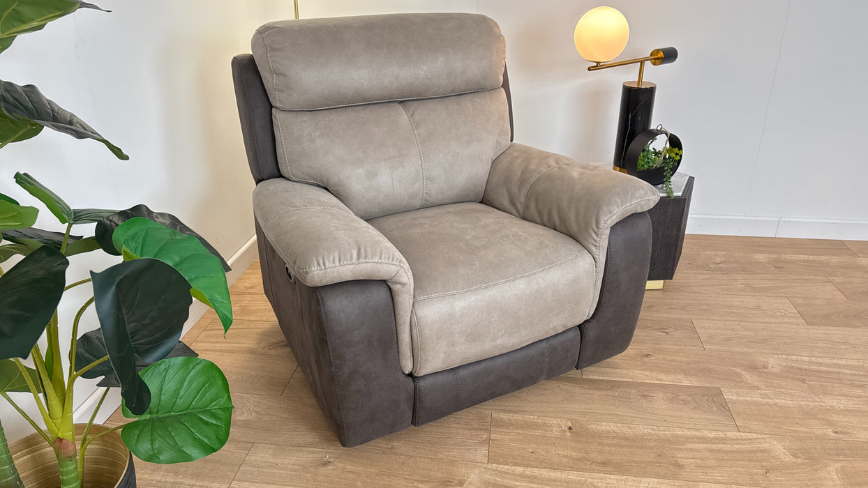 Briony  - Leather Power Reclining Chair