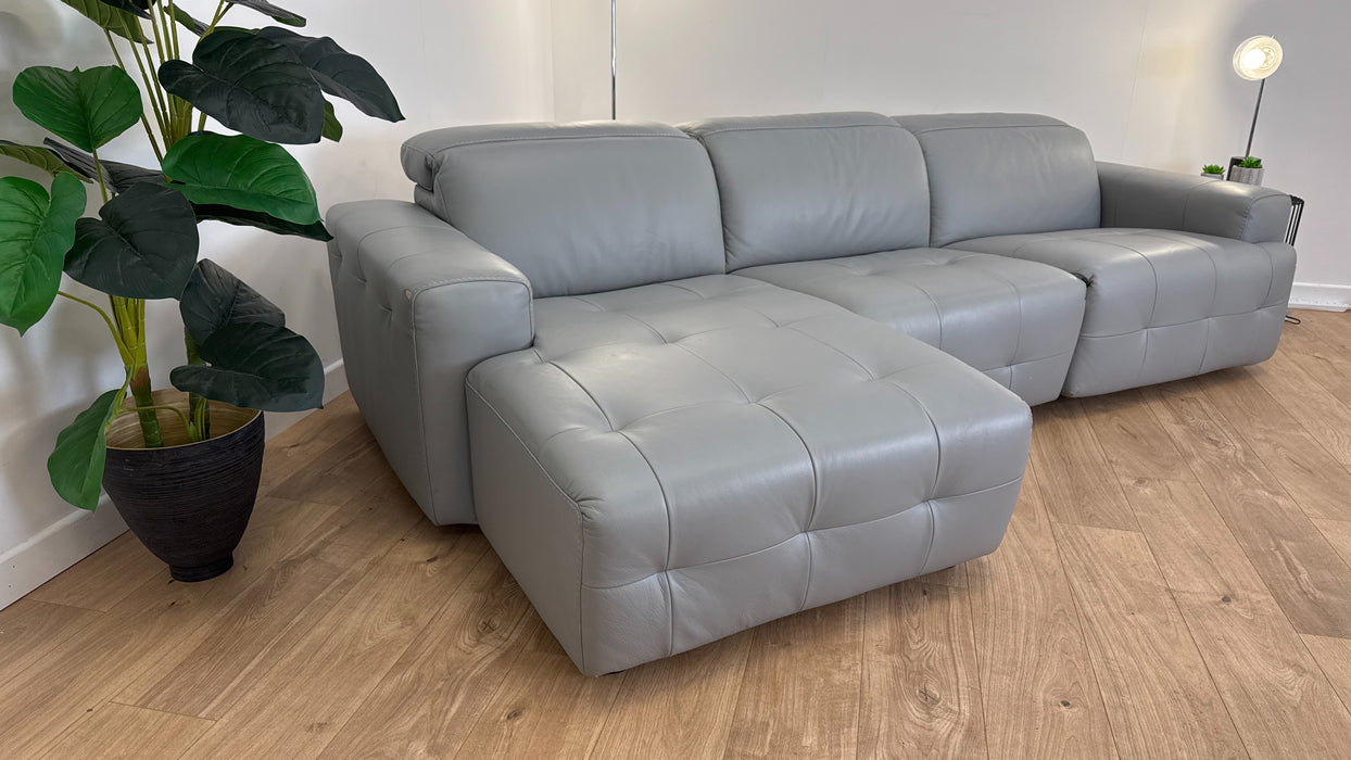 Riviera 4 Seater Right Left Hand Facing Leather Chaise