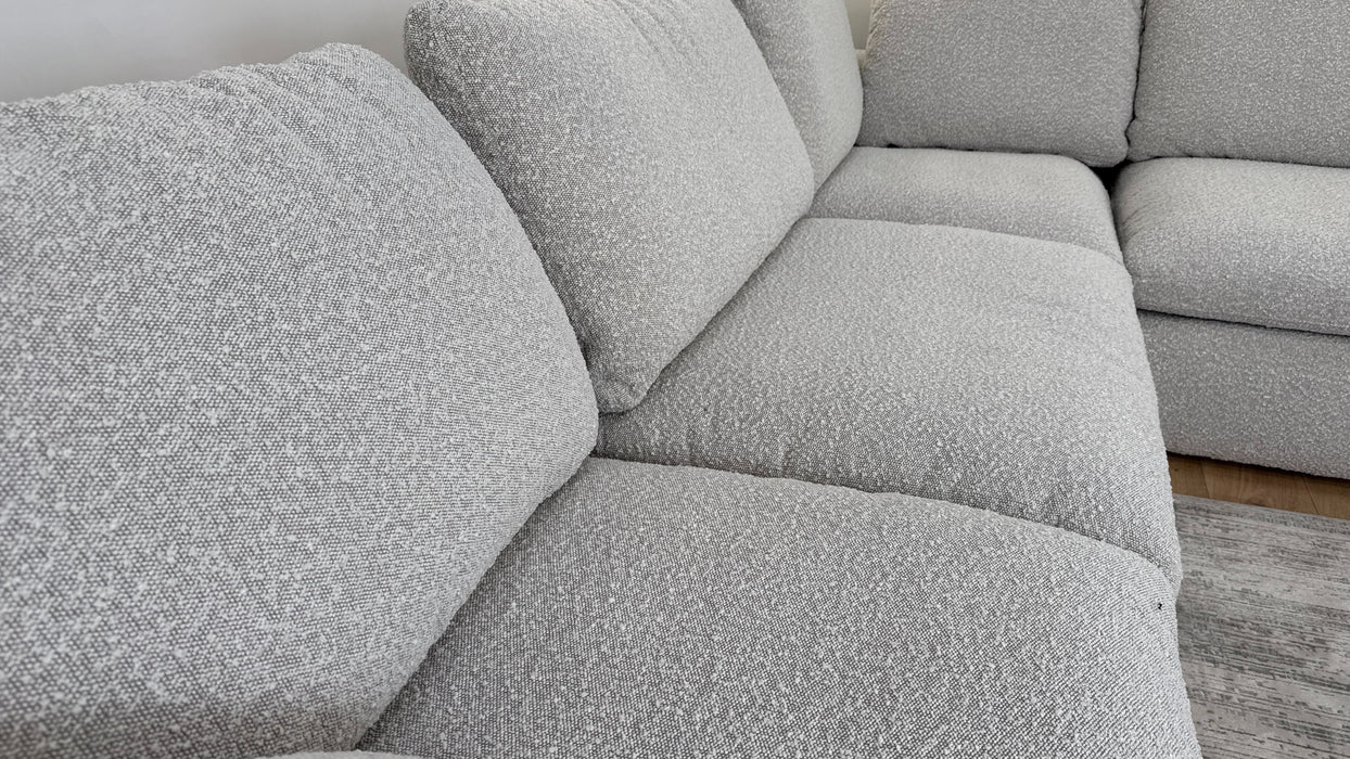 DFS The Airee Fabric Sofa in Neutral Bloom Neau
