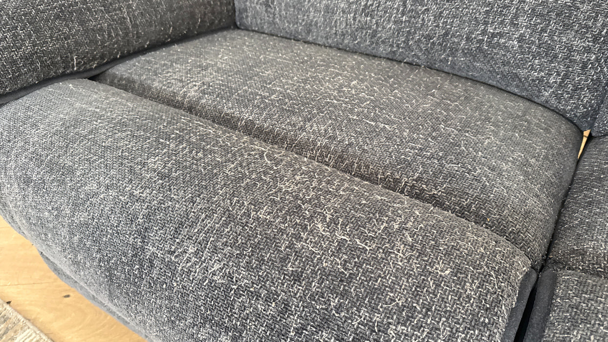 DFS 3 Seater Fabric Sofa in Charcoal Mix