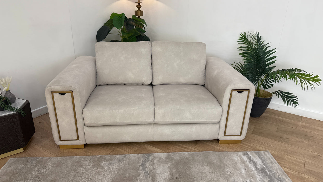Sofology The Elixir 2 Seater Fabric in Ivory