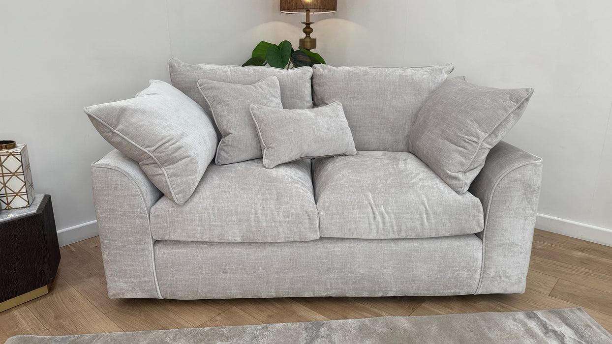 Sofology Georgio Fabric 2 Seater in Oyster All Over