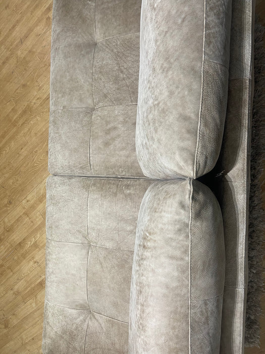 Huntsman 3 Seater Sofa Utah Blonde Leather (WA2)