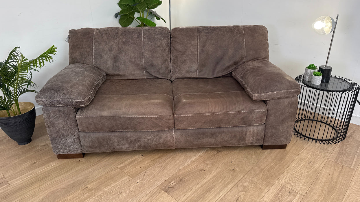 Linara 2 Seater - Leather Sofa - Utah Gaucho