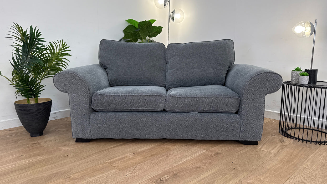 Ashford 2 Seater Sofa - Fabric - Cherub Blue All Over