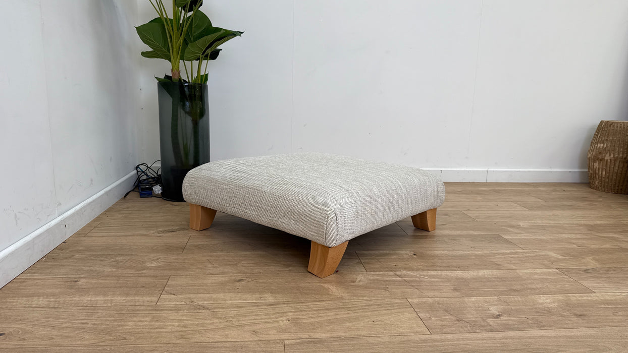 DFS Serenis Large Footstool in Oatmeal