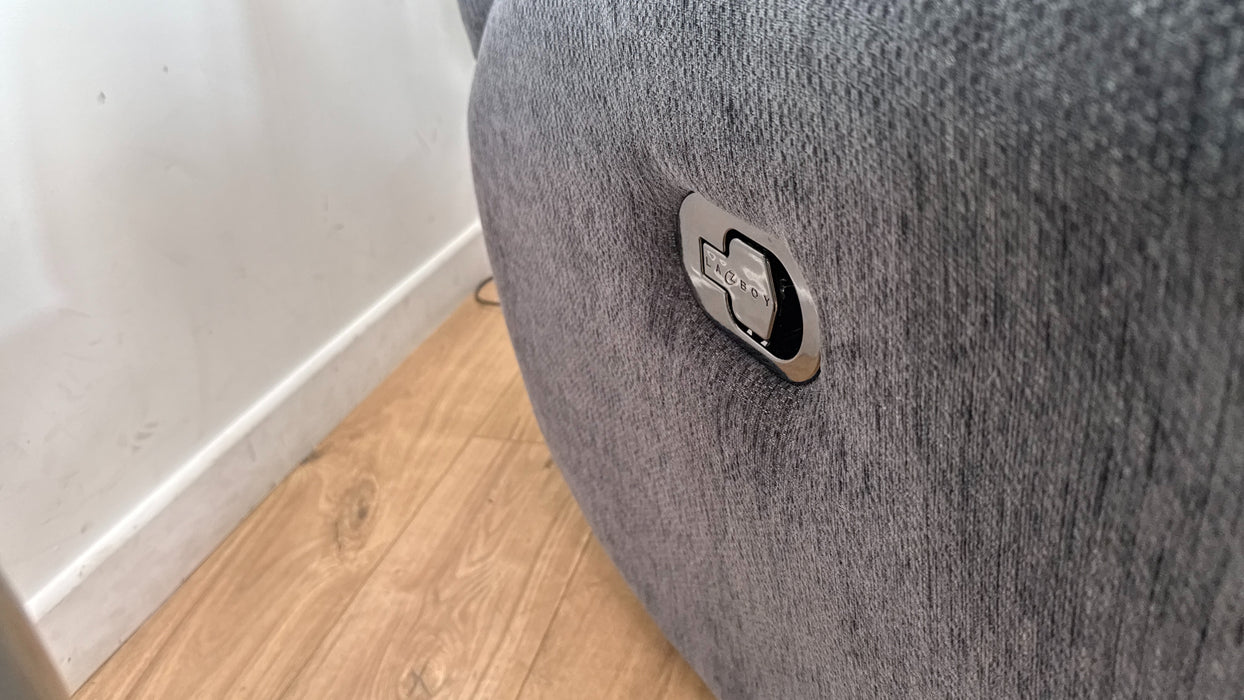 DFS Forster Express Fabric 2 Seater Recliner in Grey